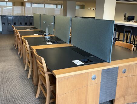 Grad Study Desks - 3rd Floor. Click on this picture to reserve this room.
